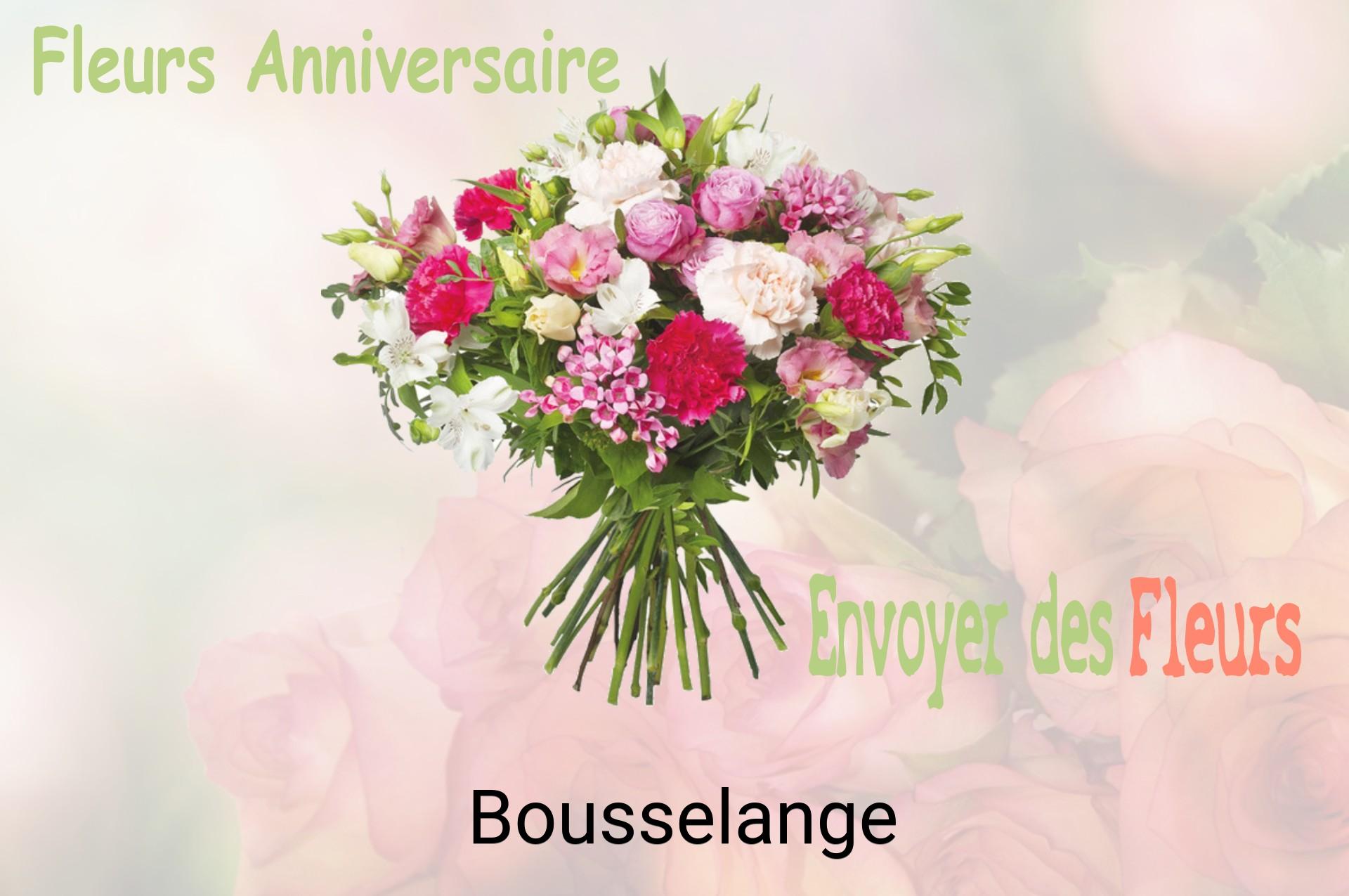 Bouquet de fleurs d’anniversaire livré à Bousselange