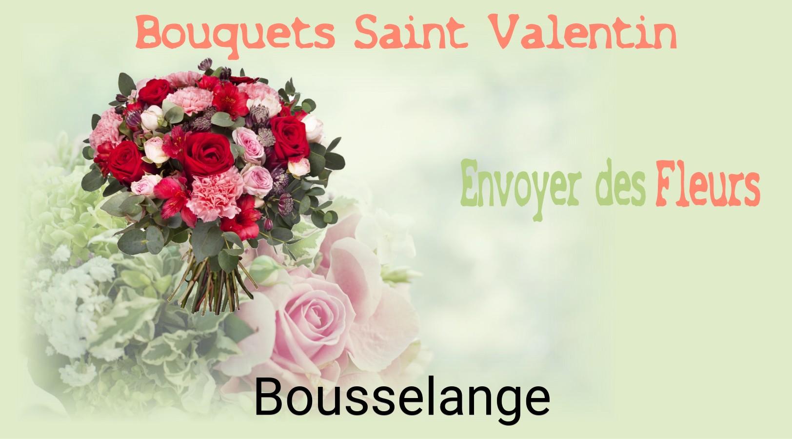 Roses de Saint-Valentin livrées à Bousselange